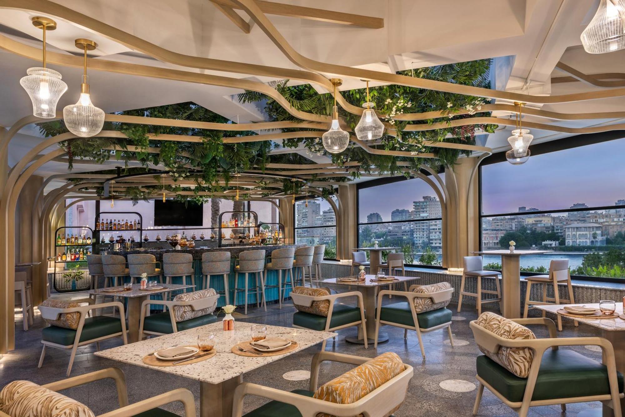 Sofitel Cairo Downtown Nile Hotel Exterior foto The Terrace